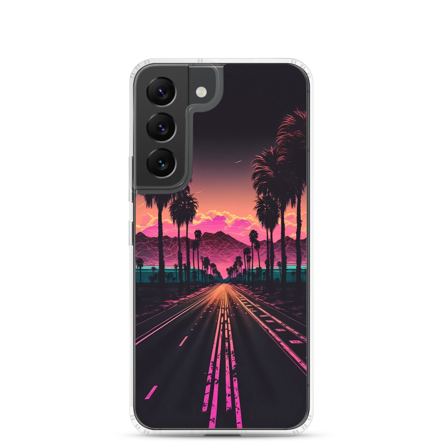 Samsung Case - Synthwave Highway