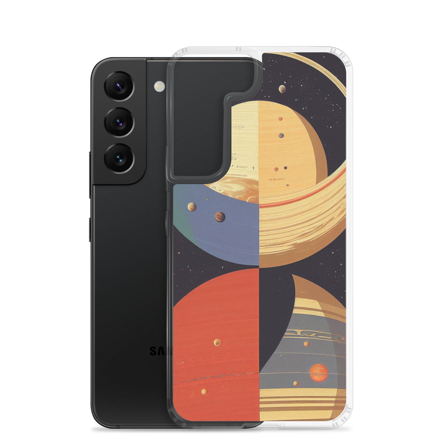 Samsung Case - Map of the Planets