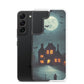 Samsung Case - Halloween Spooky House Under the Moon