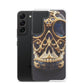 Samsung Case - Agate and Golden Skull