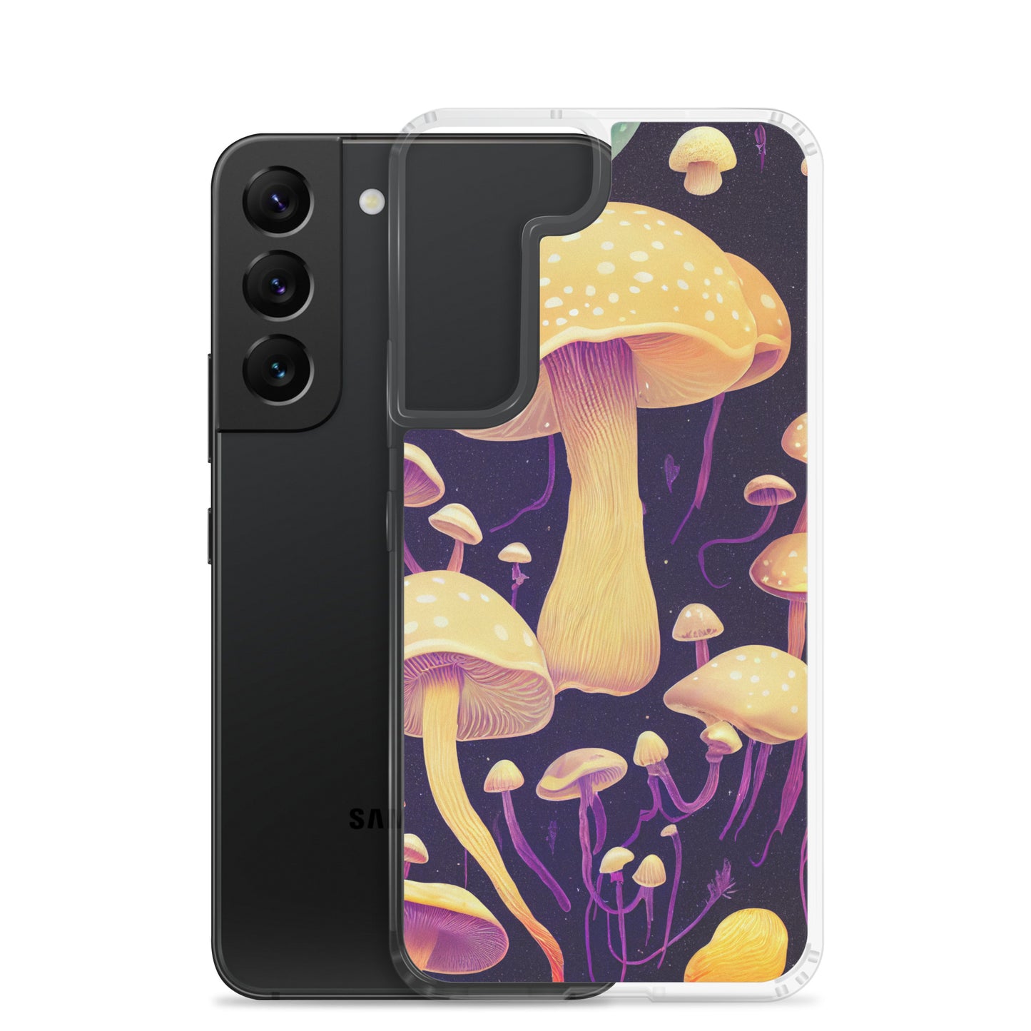 Samsung Phone Case - Mushrooms in Space