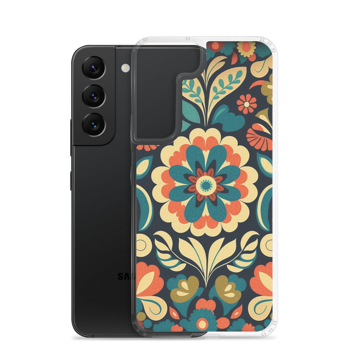 Samsung Case - Bright Floral Pattern