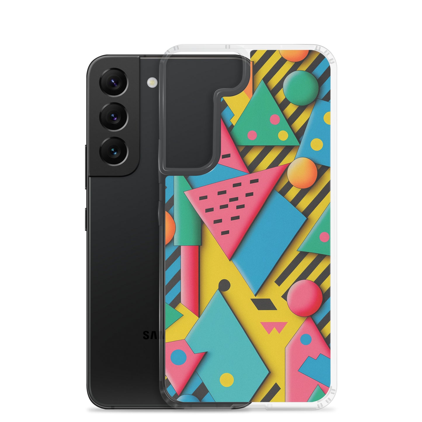 Samsung Case - 80s Dimensional Shapes
