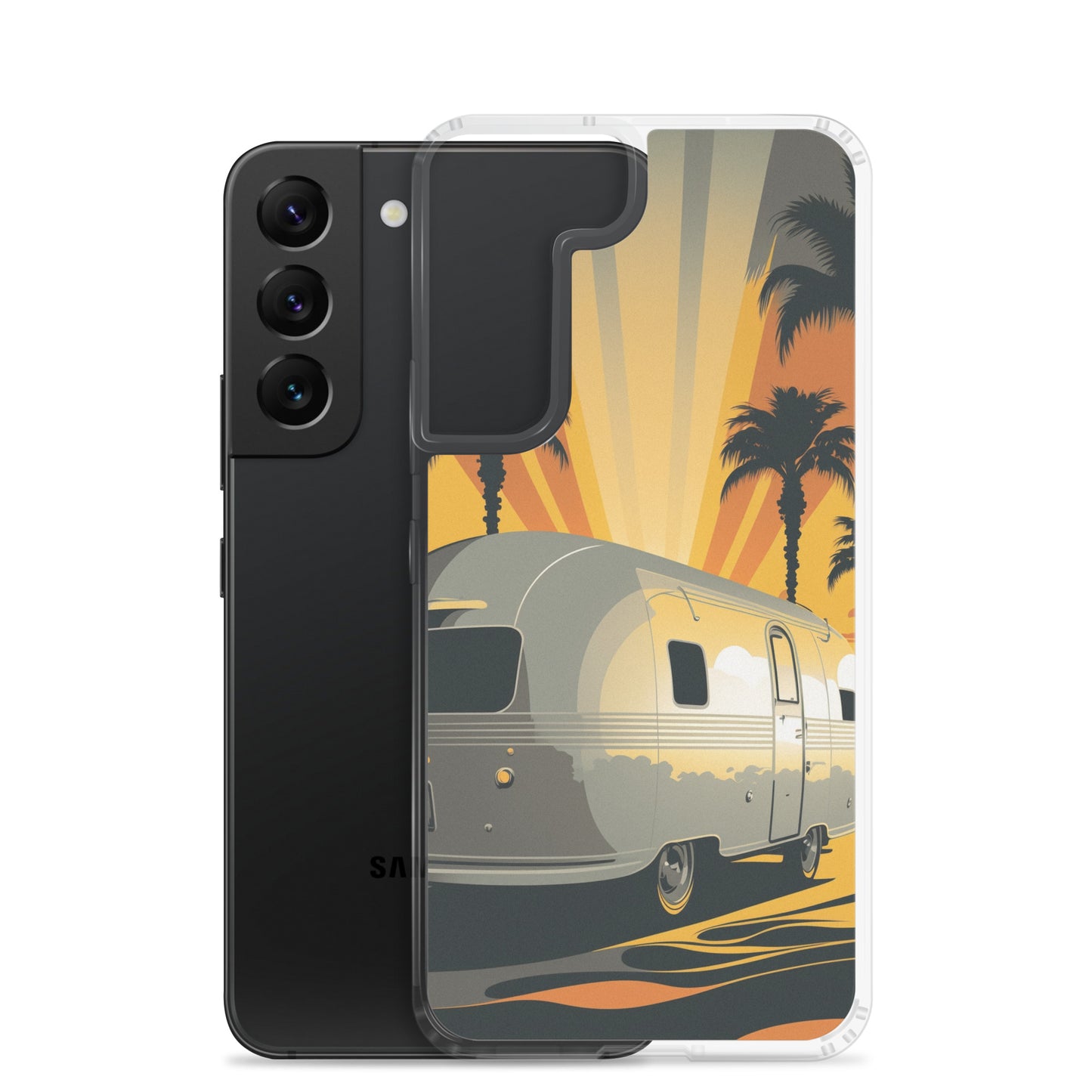 Samsung Case - Sunset Rays and Camper