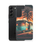 Samsung Case - Turquoise Camper at Beach Sunset