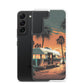 Samsung Case - Silver Beach Camper