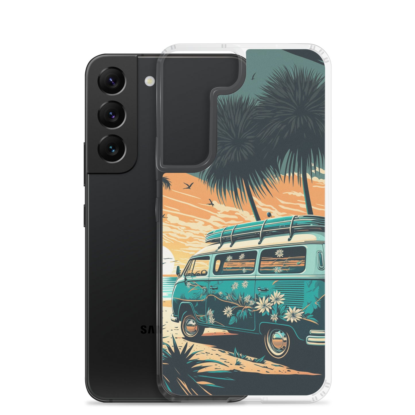 Samsung Case - Flower Surf Camper