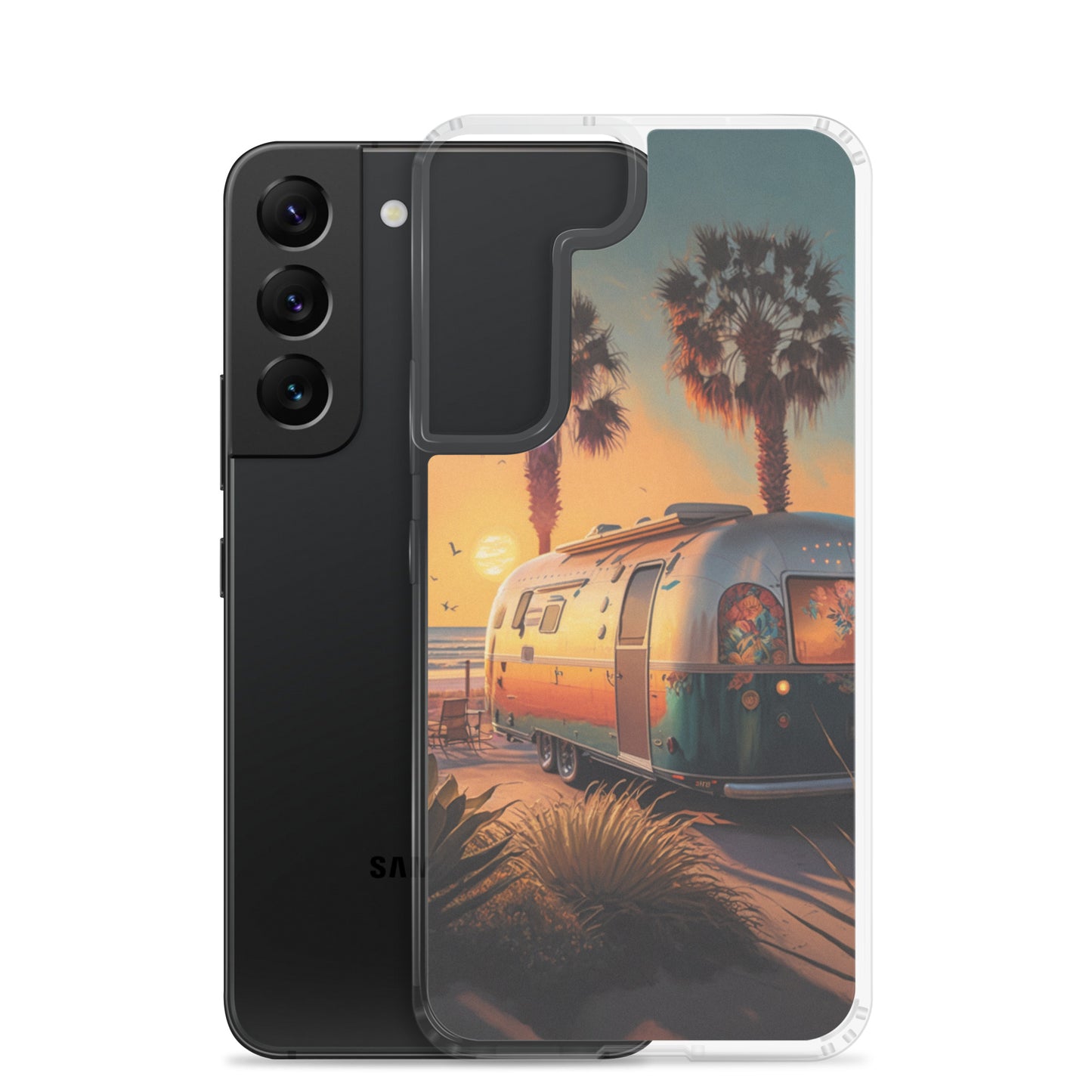 Samsung Case - Sunset Beach Camper