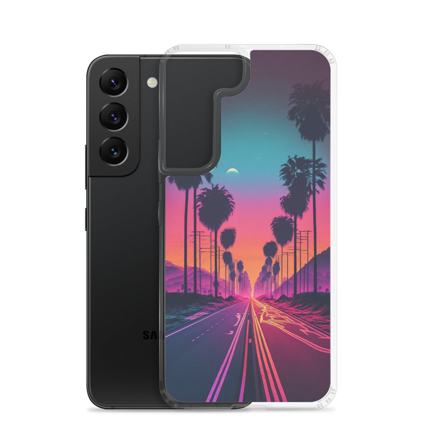 Samsung Case - Synthwave Highway West