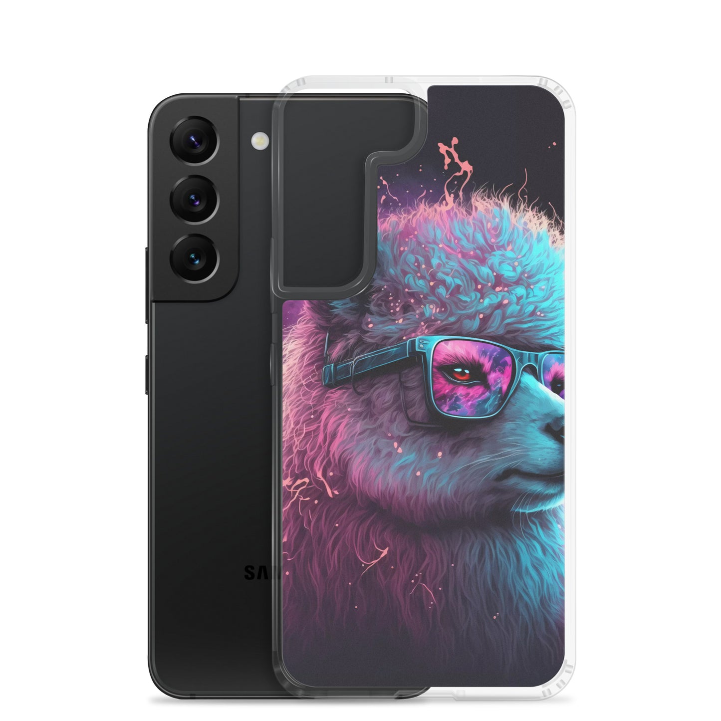 Samsung Case - Synthwave Llama