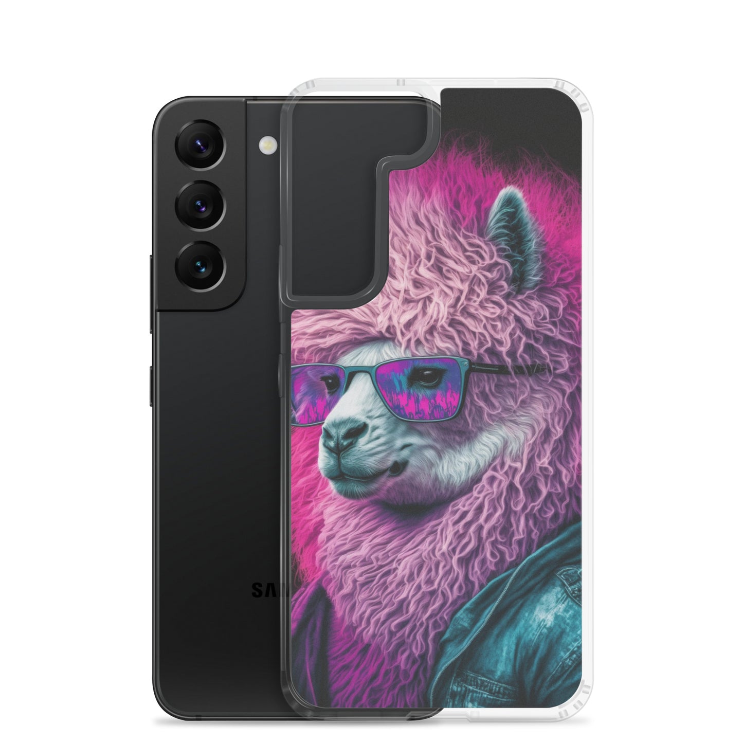 Samsung Case - Synthwave Smooth Llama