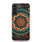 Samsung Case - Orange and Turquoise Mandala