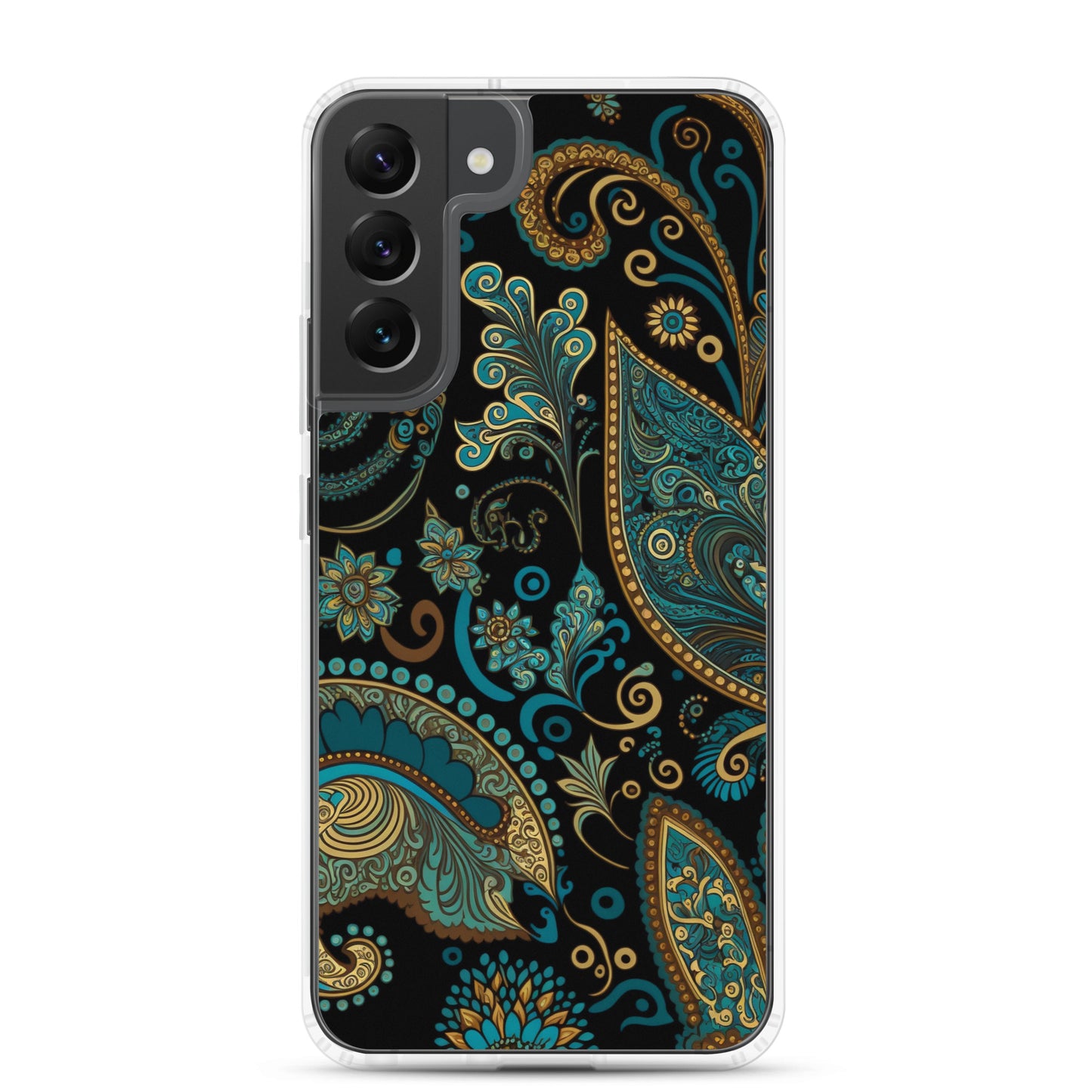 Samsung Case - Turquoise Paisley