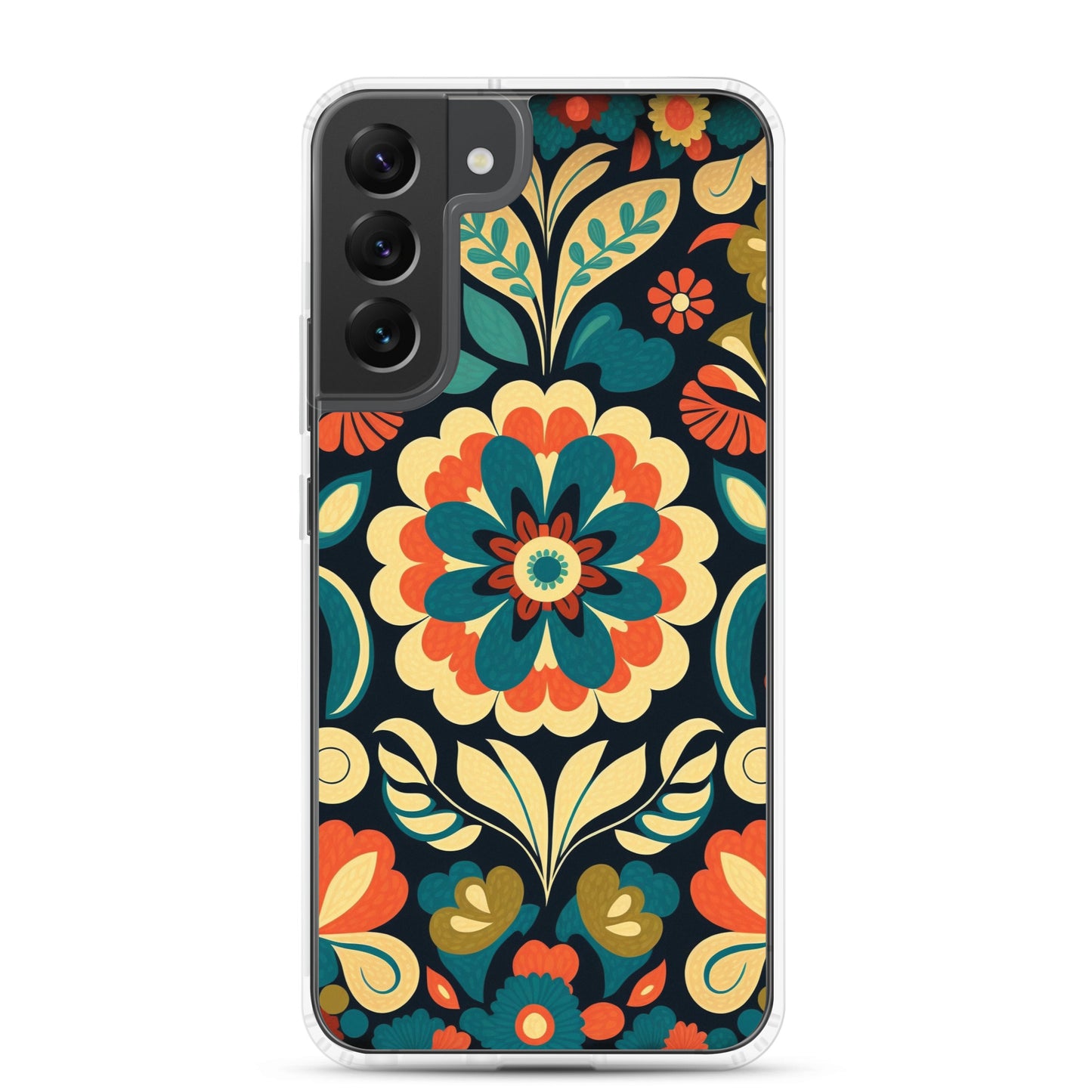 Samsung Case - Bright Floral Pattern