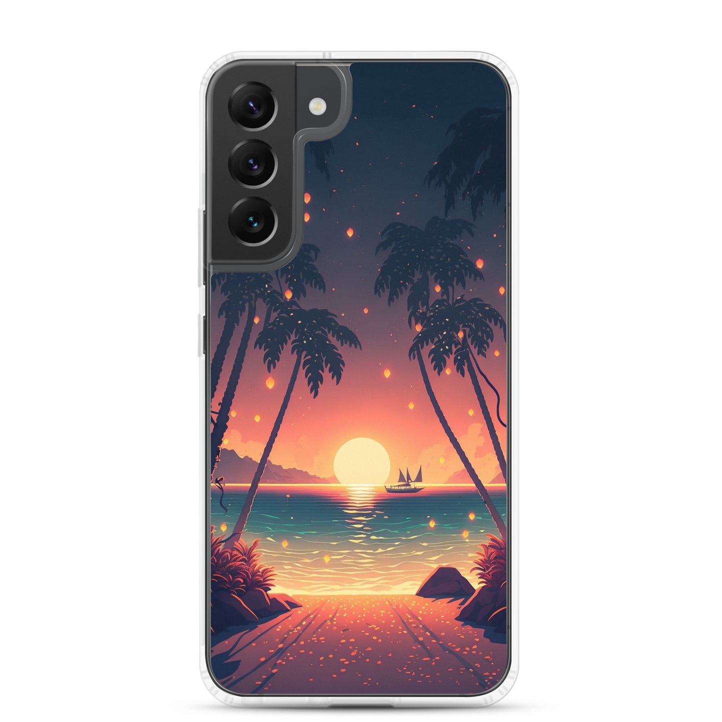 Samsung Case - Dancing Lights at Sunset