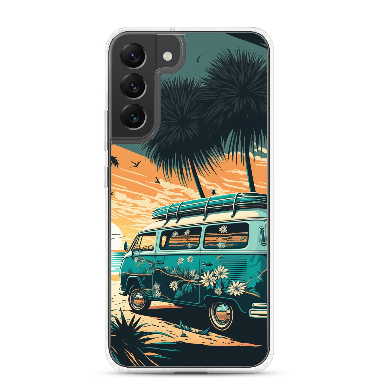 Samsung Case - Flower Surf Camper