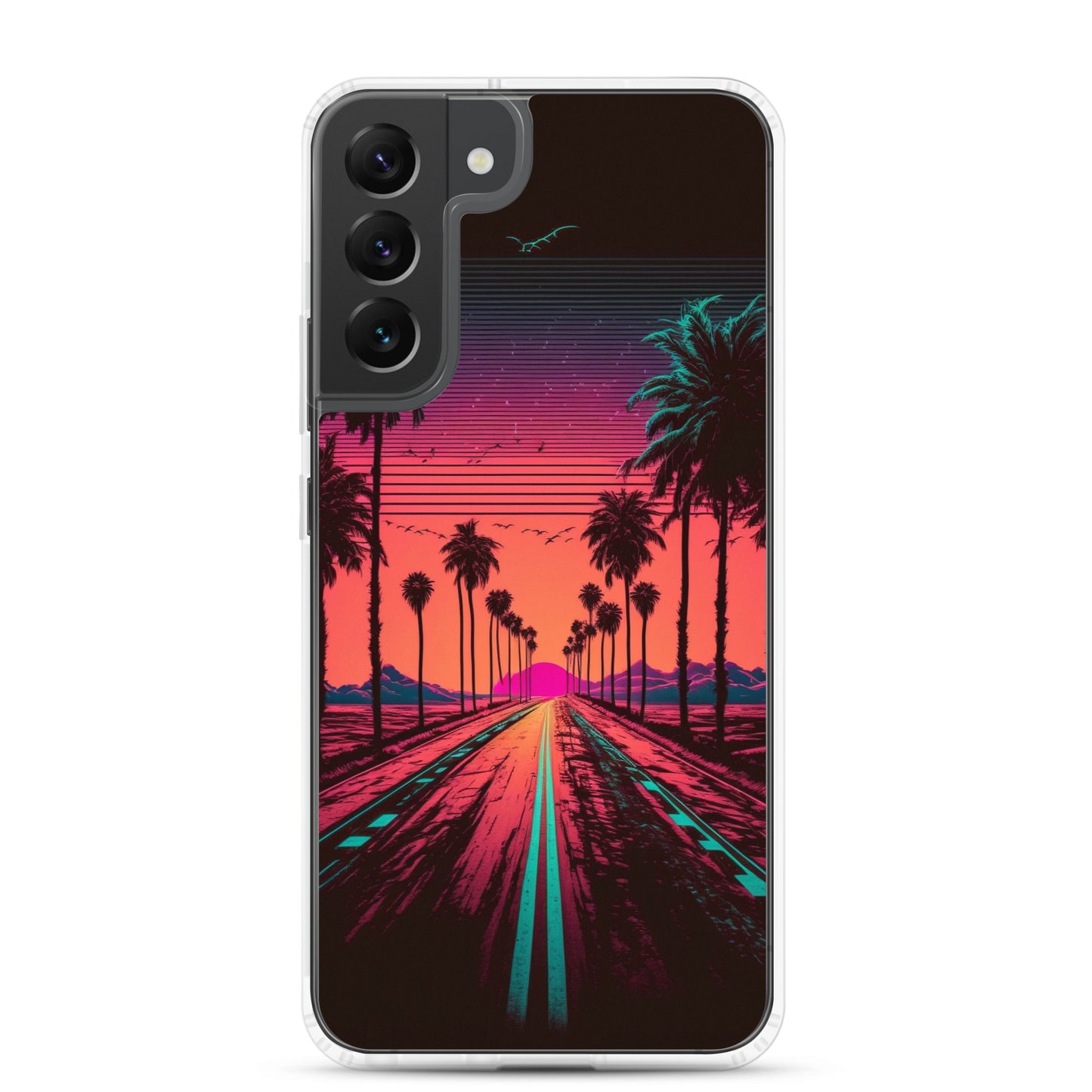 Samsung Case - Synthwave Open Road