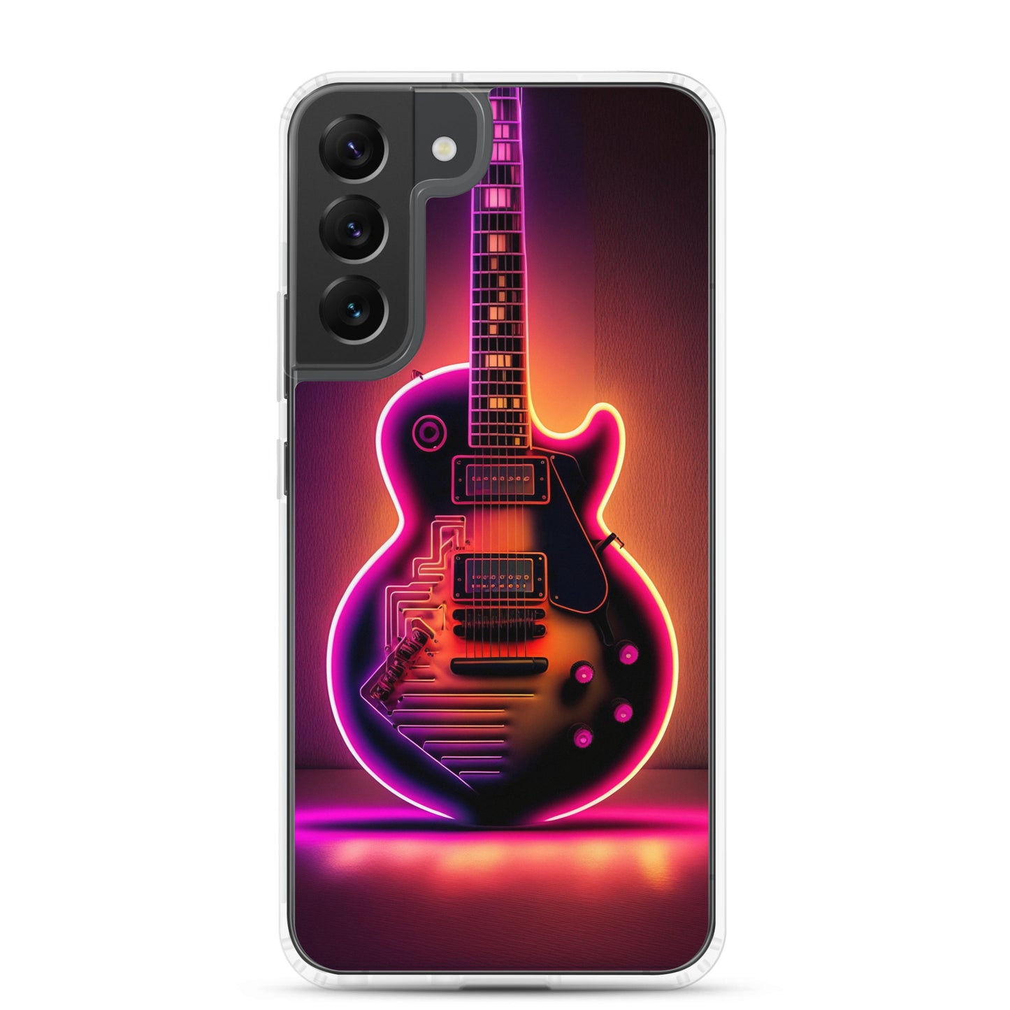 Samsung Case - Synthwave Electric Guitar