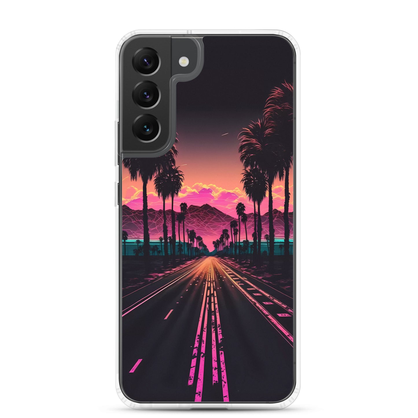 Samsung Case - Synthwave Highway