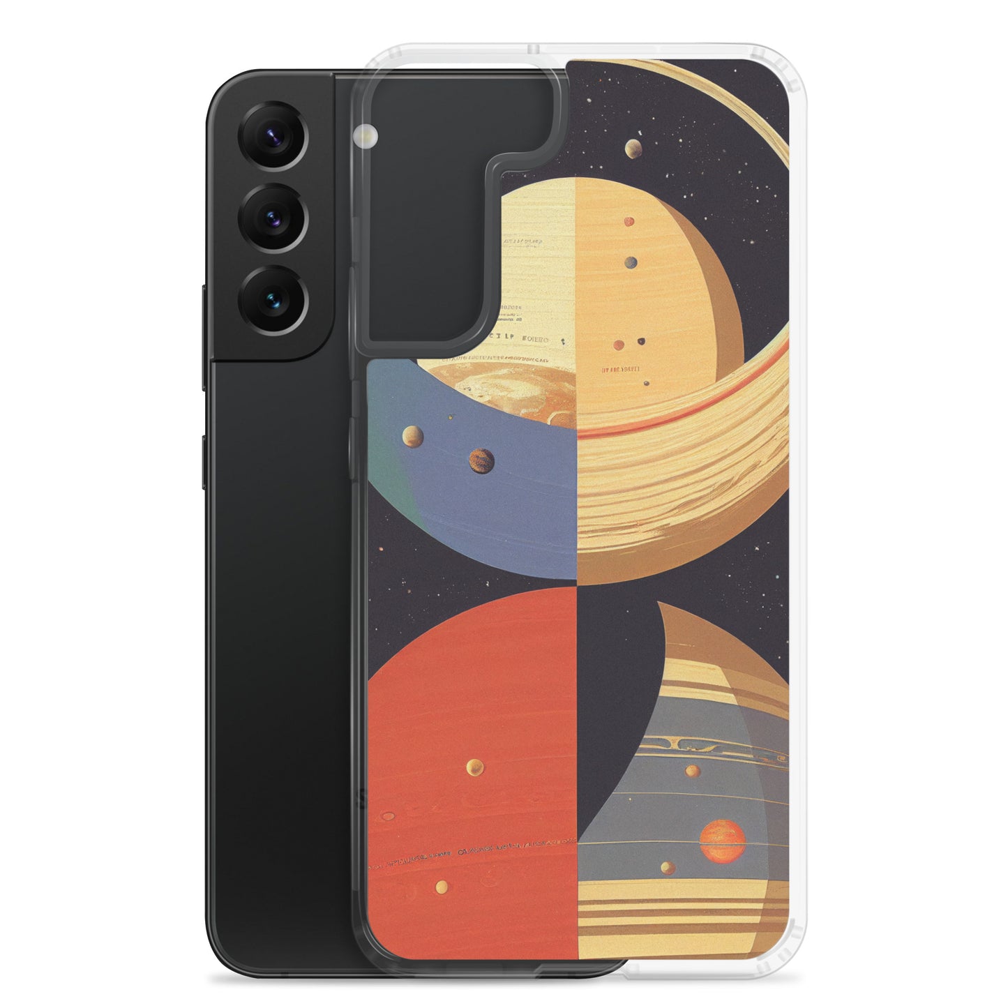 Samsung Case - Map of the Planets