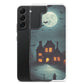 Samsung Case - Halloween Spooky House Under the Moon