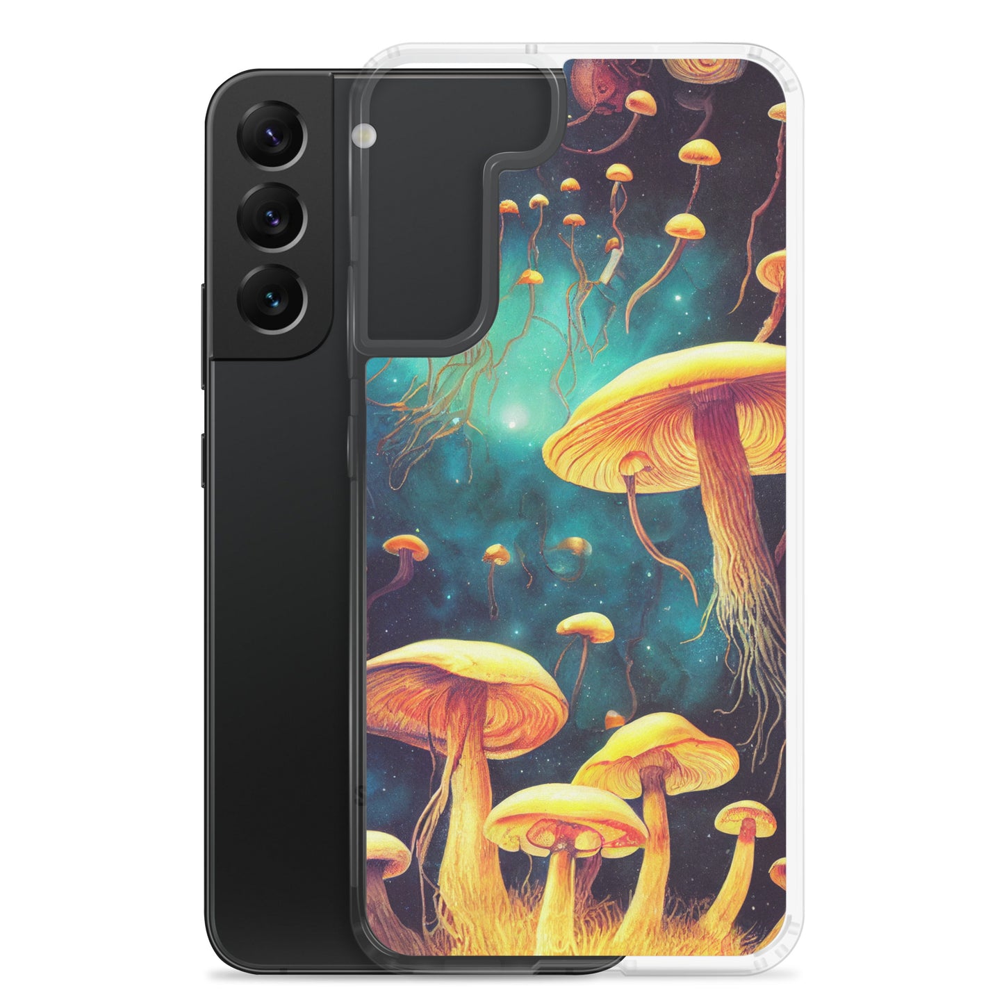 Samsung Phone Case - Mushrooms in Space