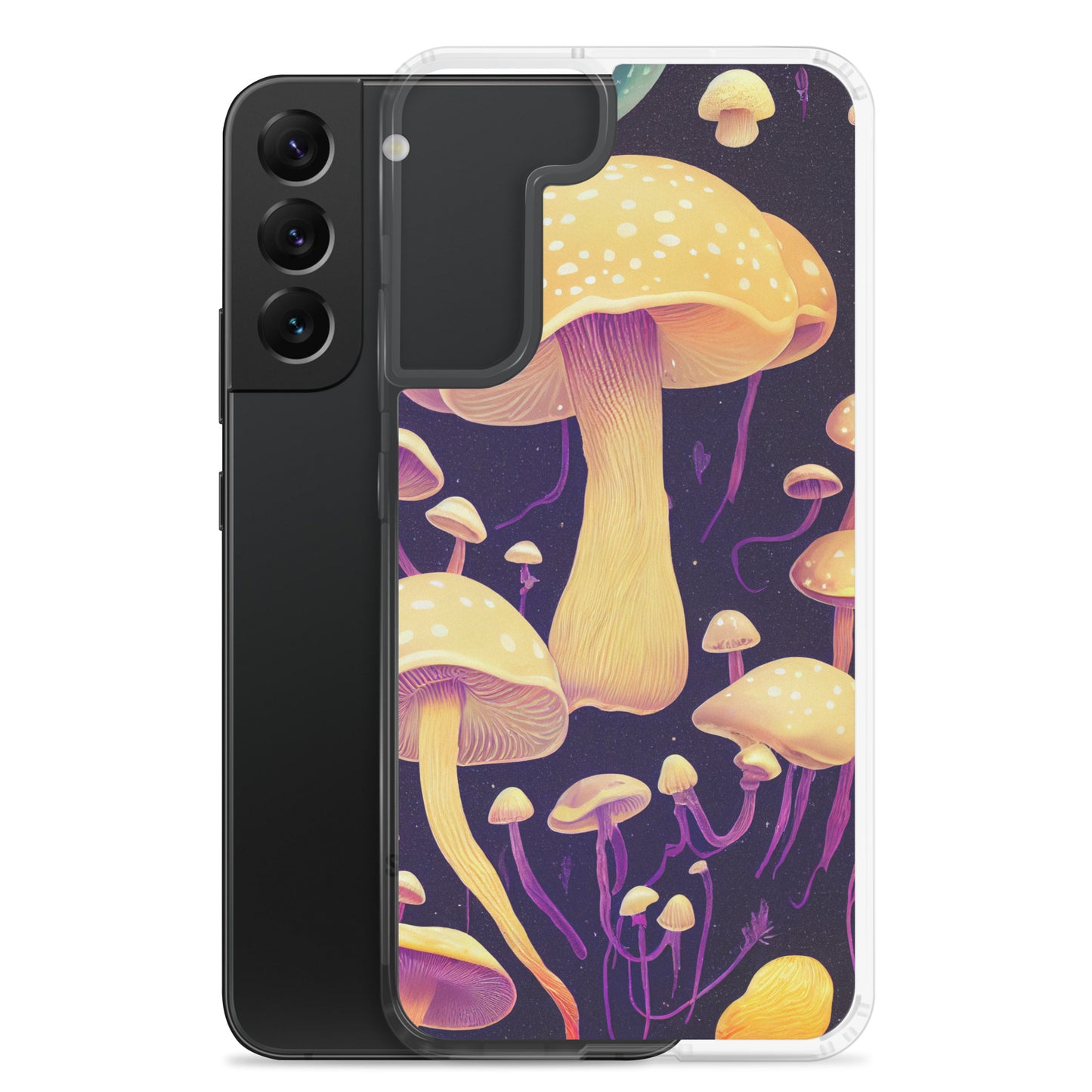 Samsung Phone Case - Mushrooms in Space