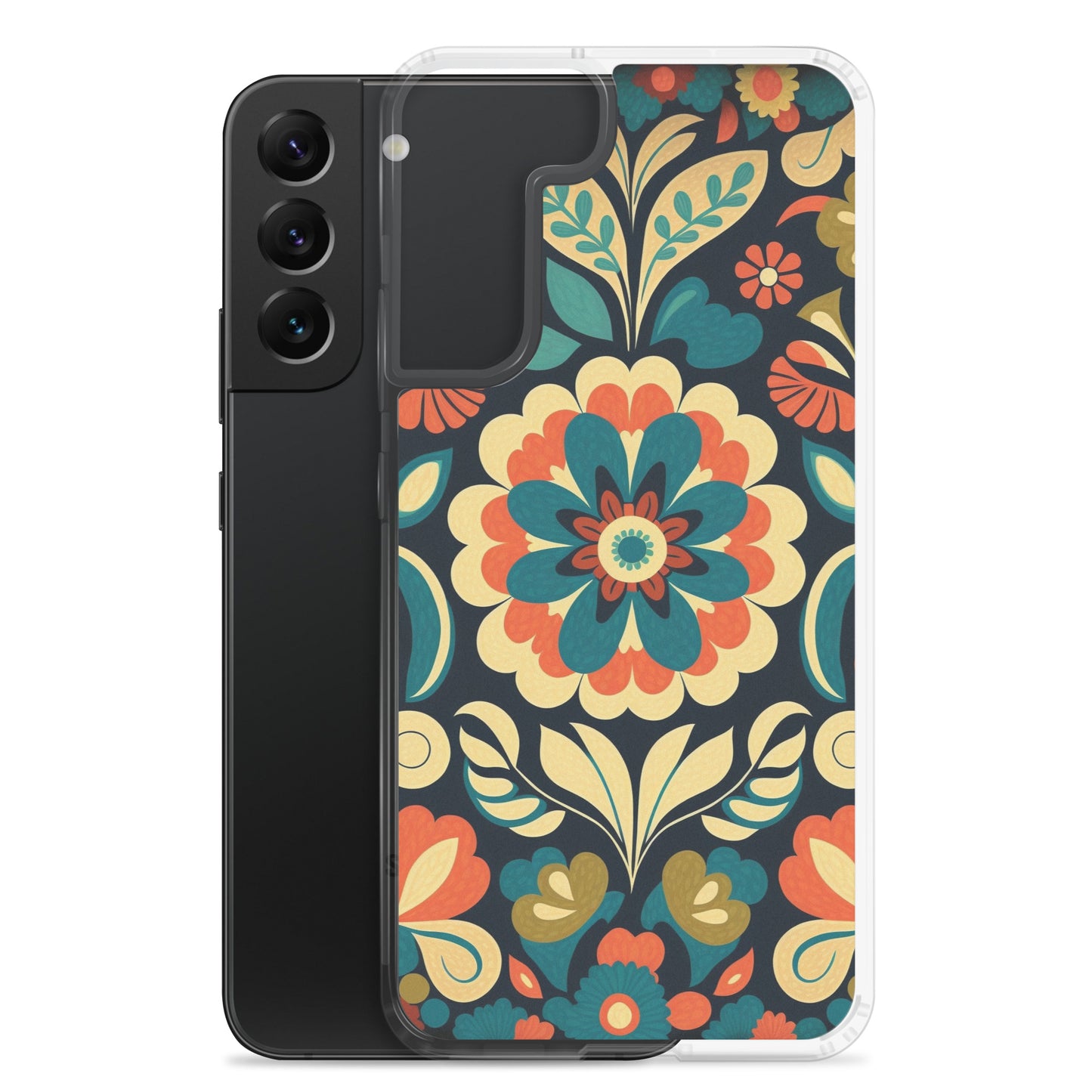 Samsung Case - Bright Floral Pattern