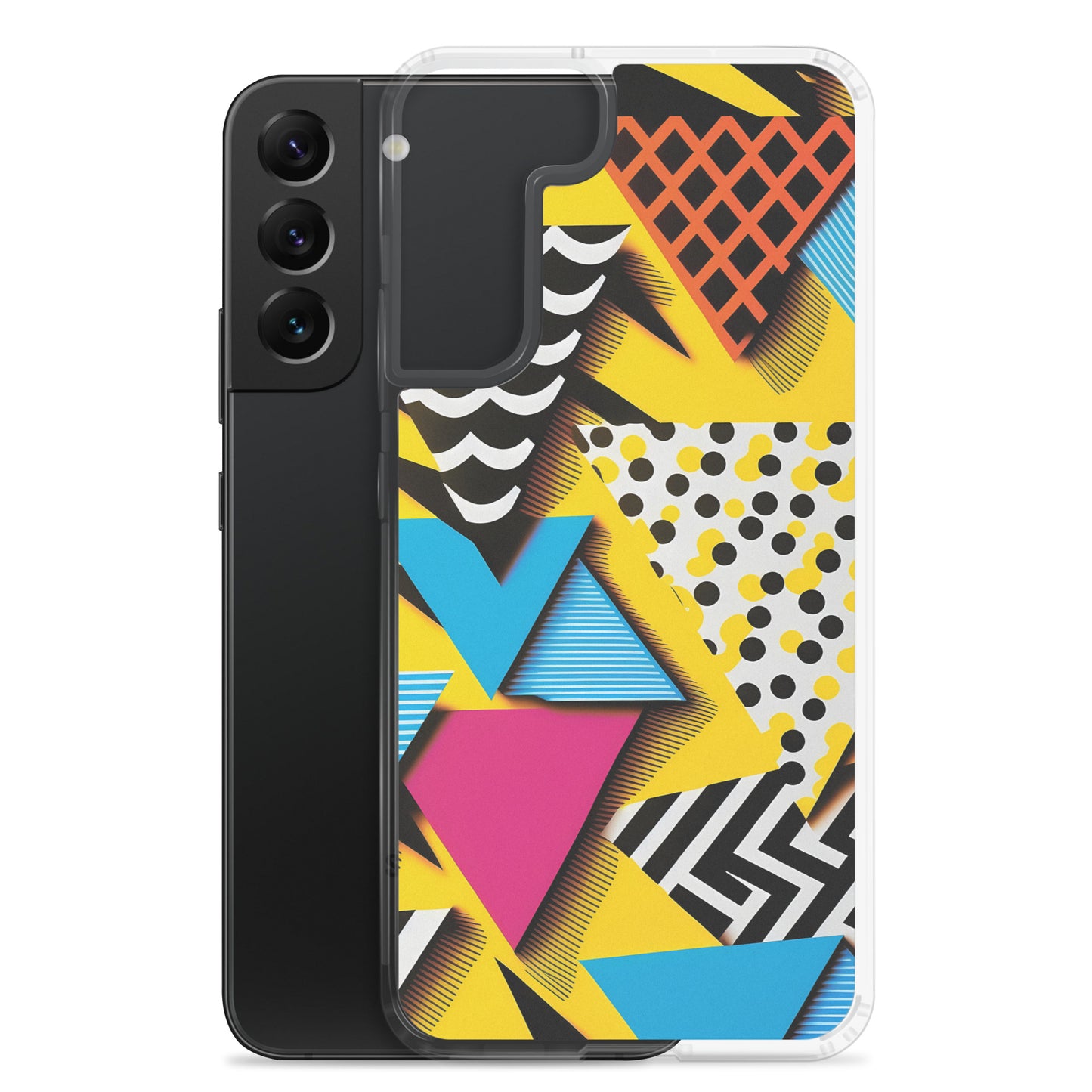 Samsung Case - Bright 80s Pattern