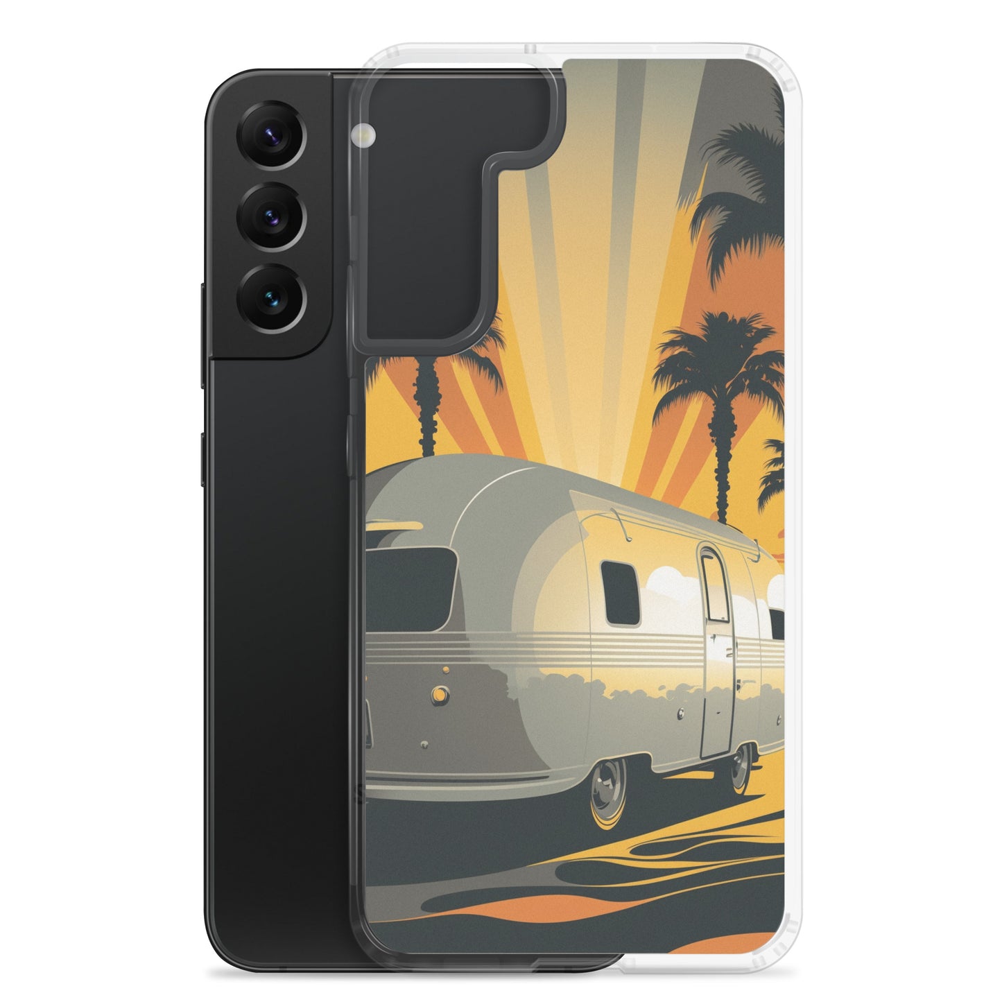 Samsung Case - Sunset Rays and Camper