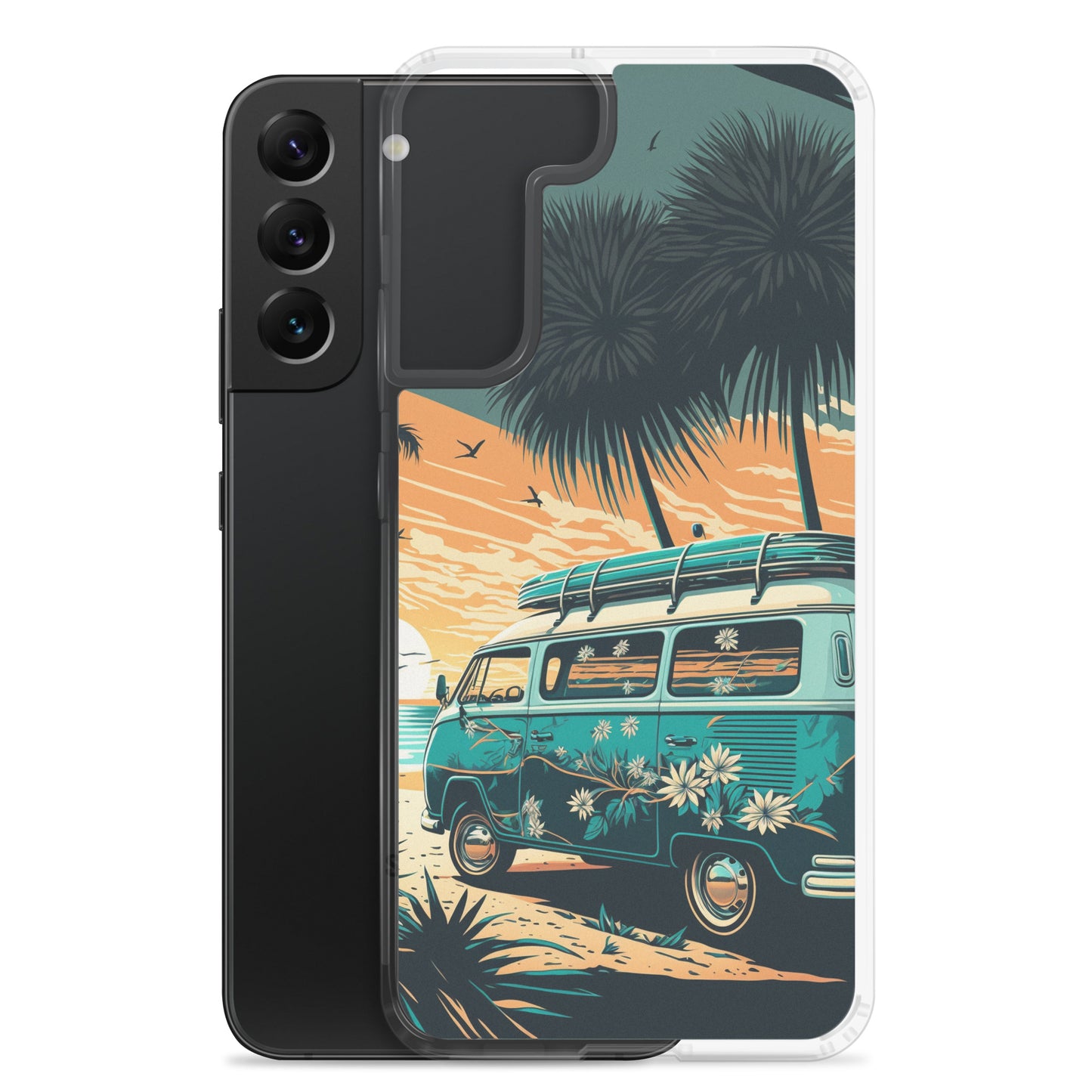 Samsung Case - Flower Surf Camper