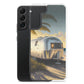 Samsung Case - Chrome Beach Camper