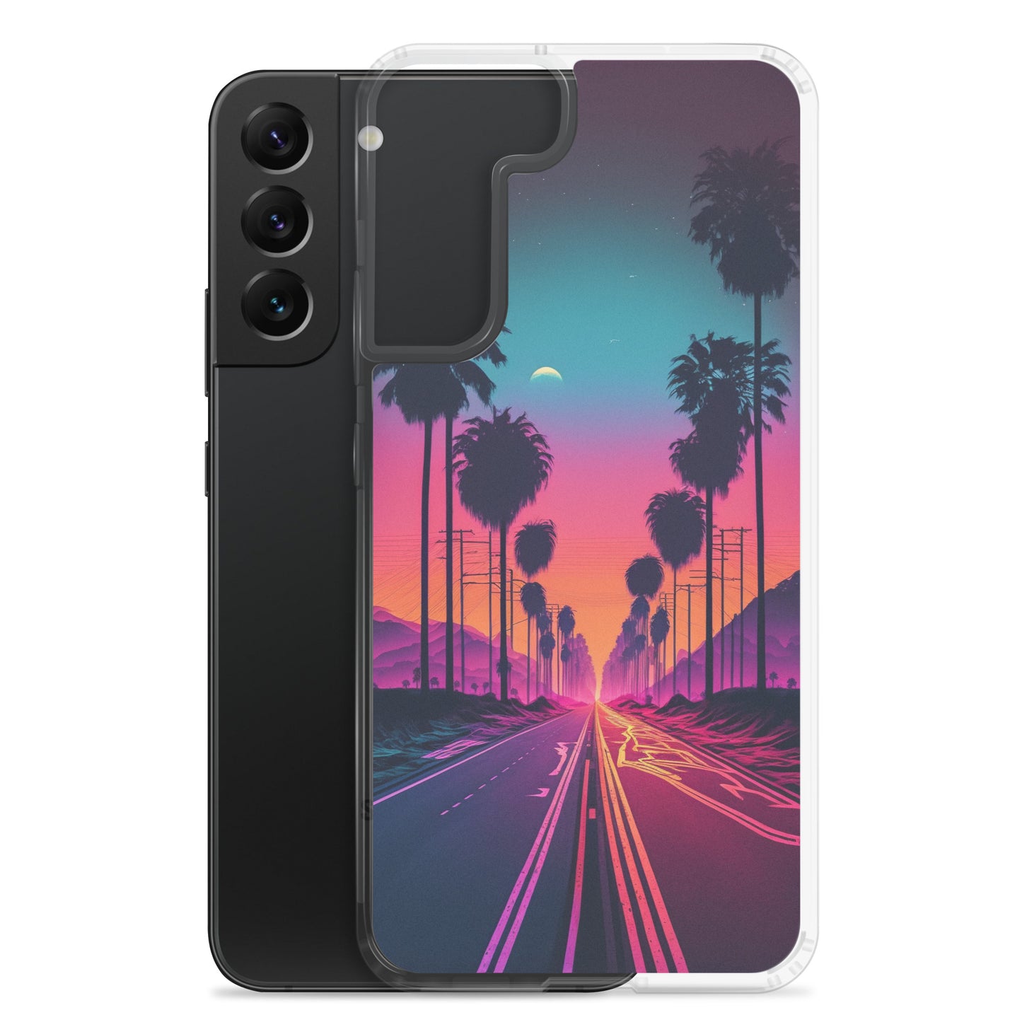 Samsung Case - Synthwave Highway West