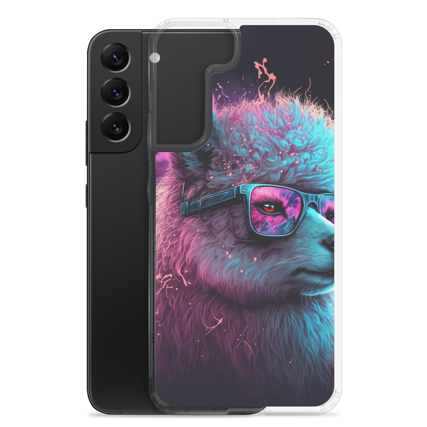 Samsung Case - Synthwave Llama