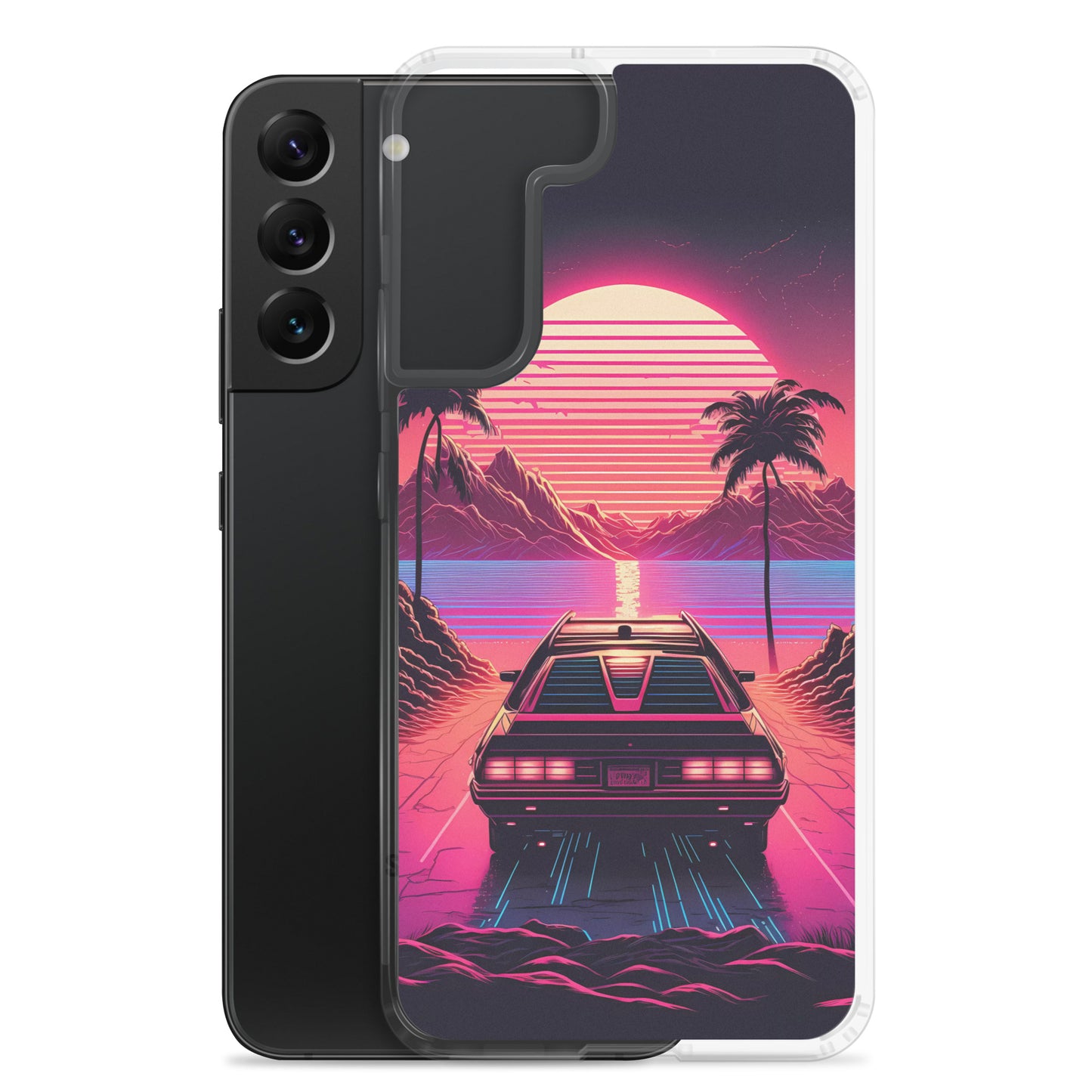 Samsung Case - Synthwave Sunset