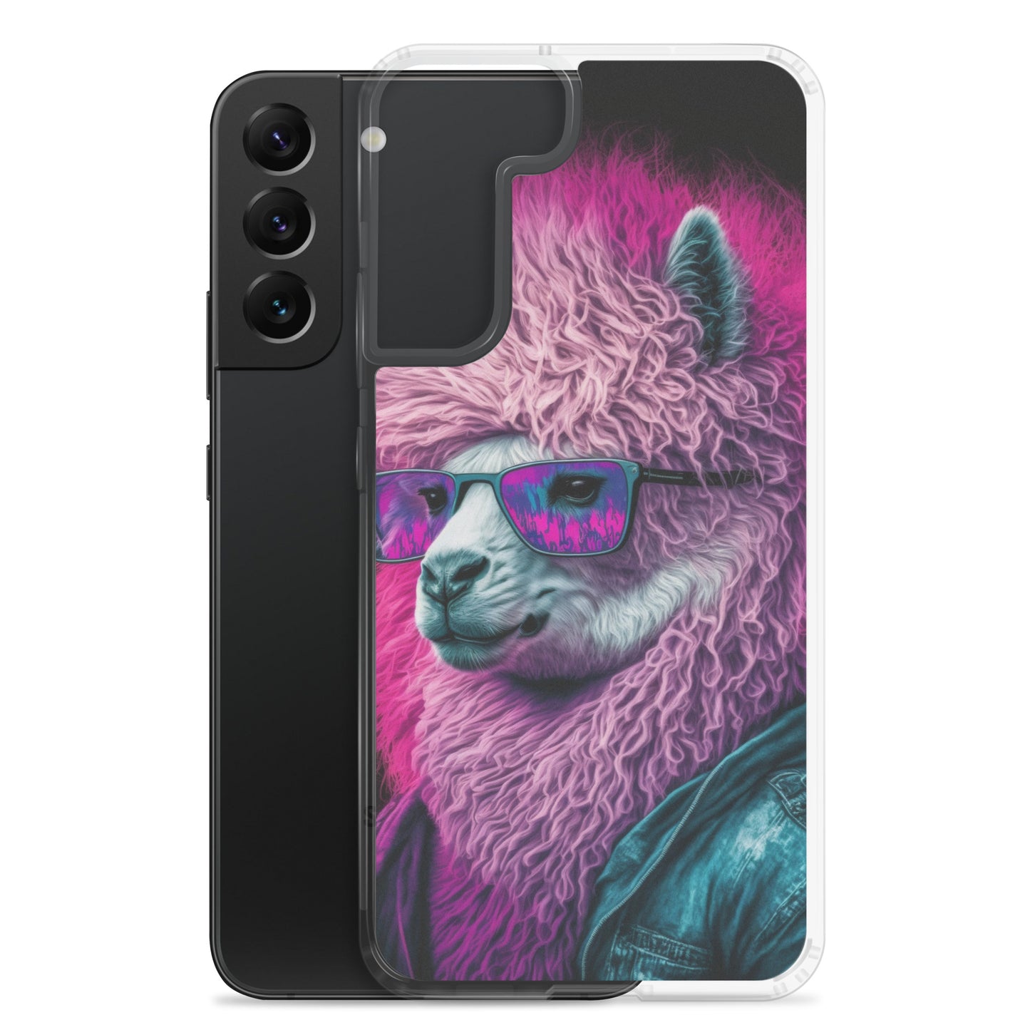 Samsung Case - Synthwave Smooth Llama