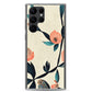 Samsung Case - Pink Floral on Speckled Ivory