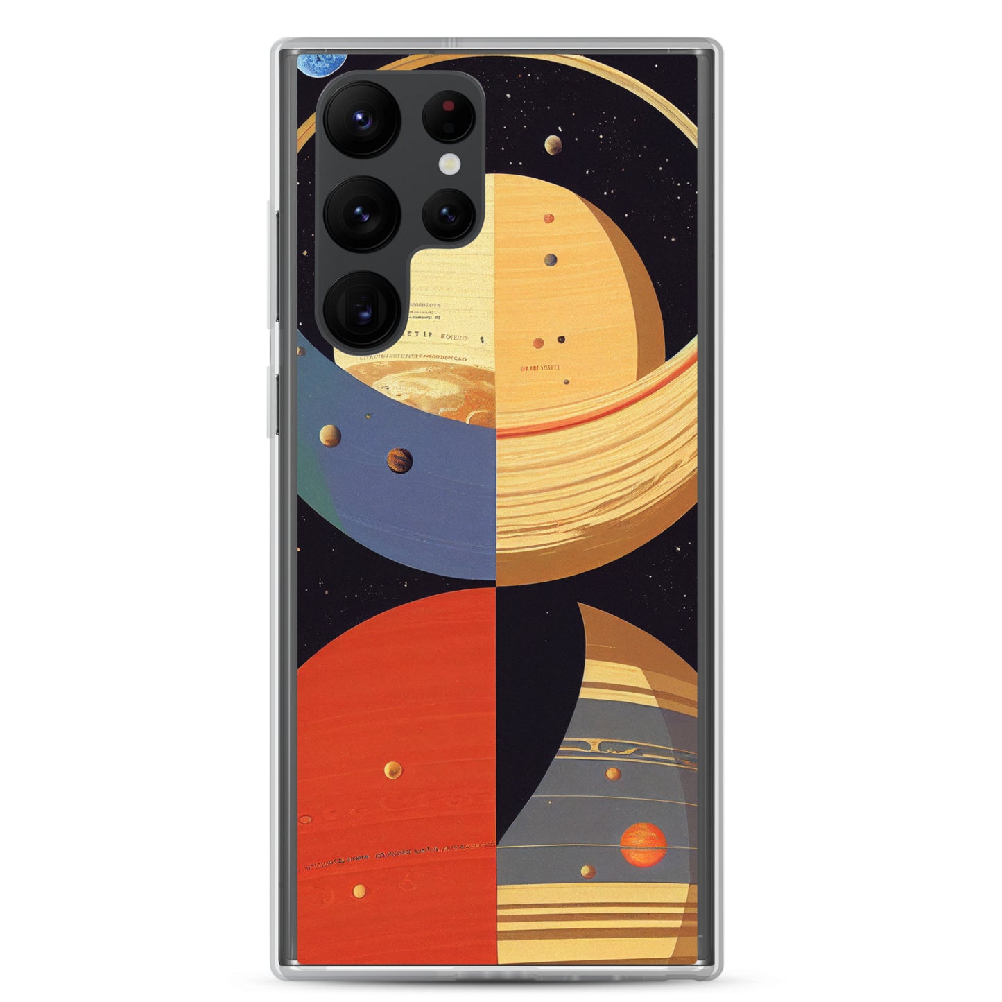 Samsung Case - Map of the Planets