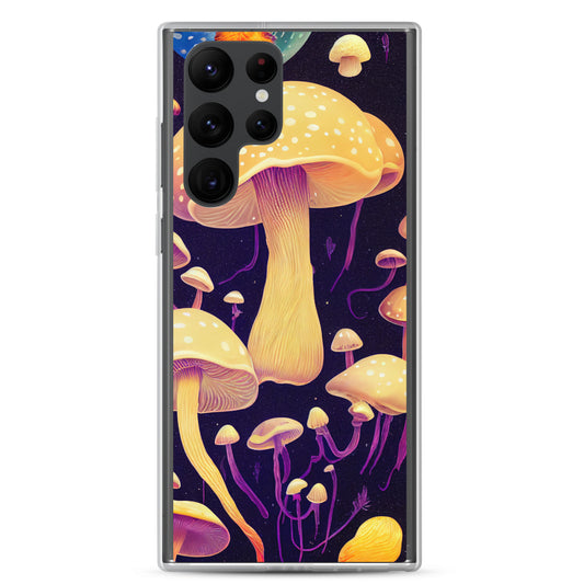 Samsung Phone Case - Mushrooms in Space