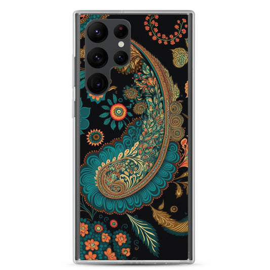 Samsung Case - Paisley Feather