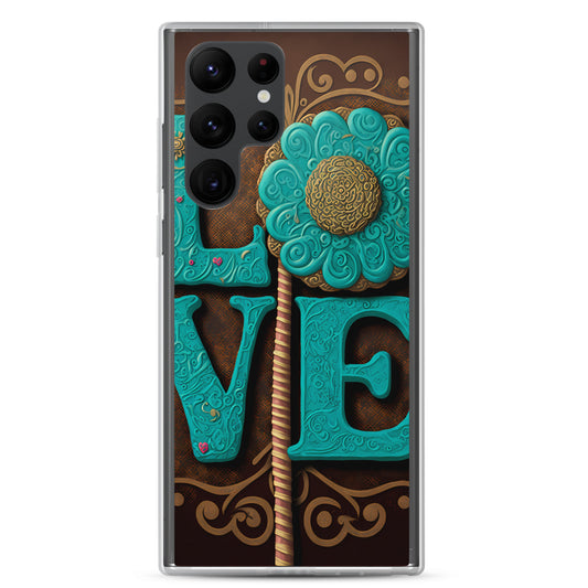 Samsung Case - Love Flower