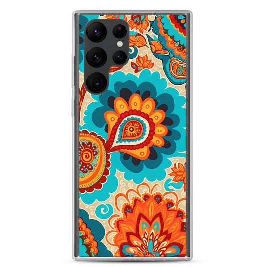 Samsung Case - Burst of Paisley