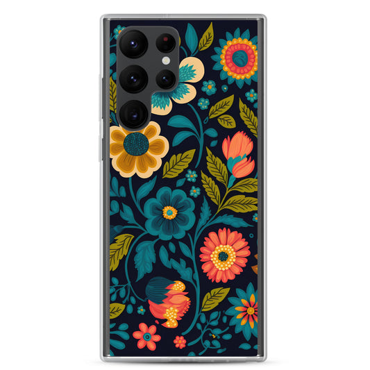 Samsung Case - Bright Mixed Blossoms