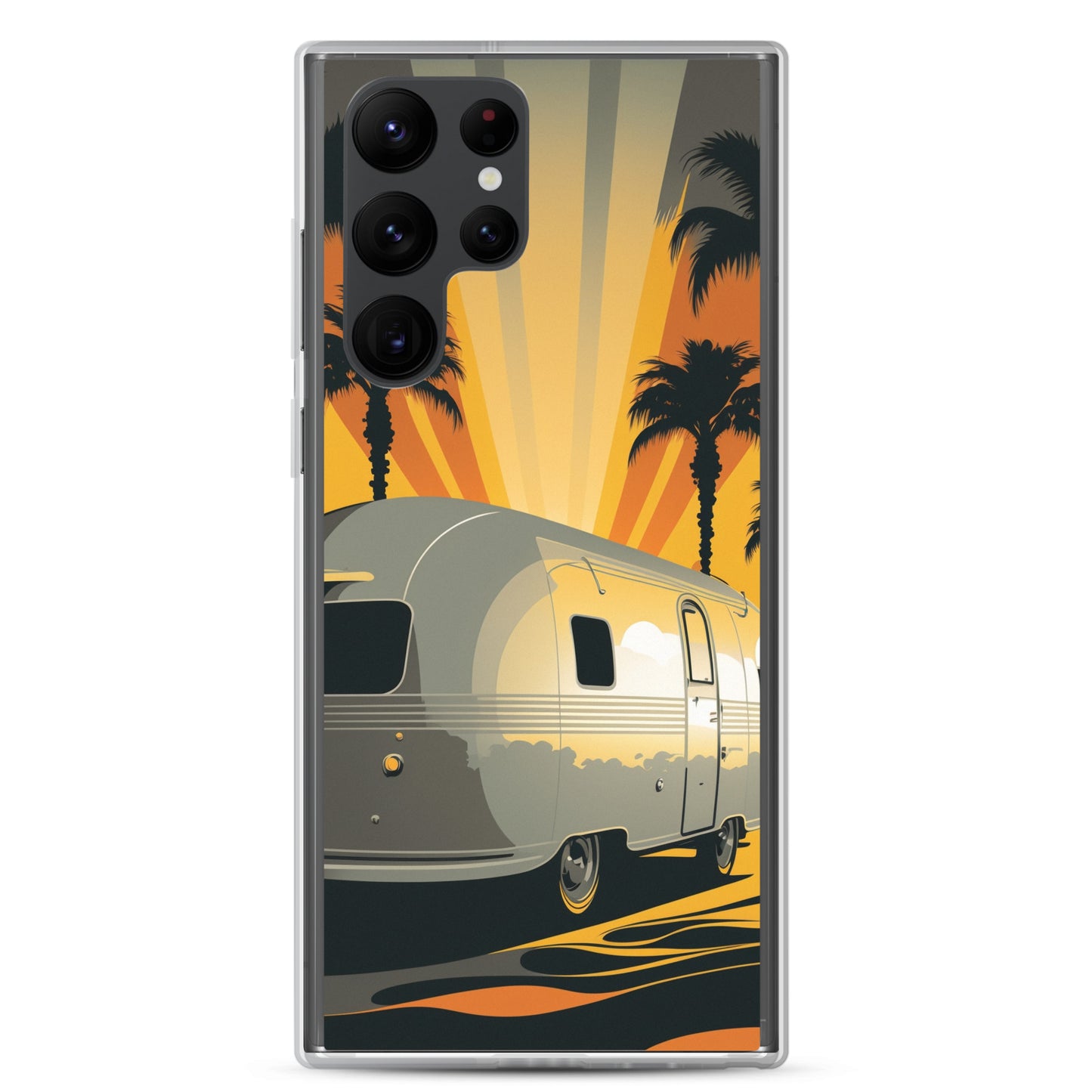 Samsung Case - Sunset Rays and Camper