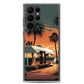 Samsung Case - Silver Beach Camper