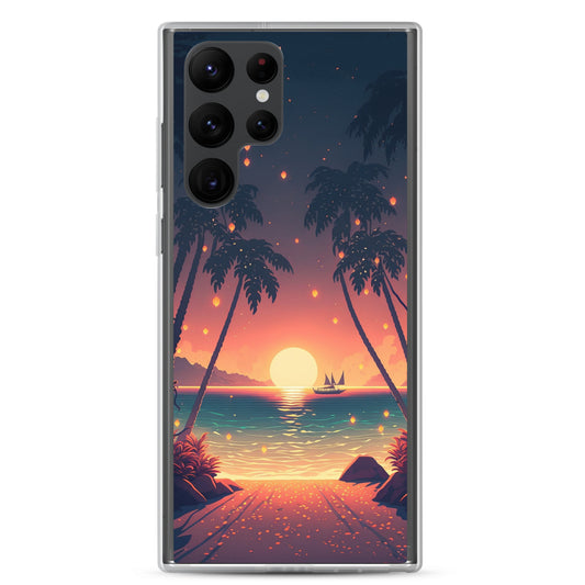 Samsung Case - Dancing Lights at Sunset