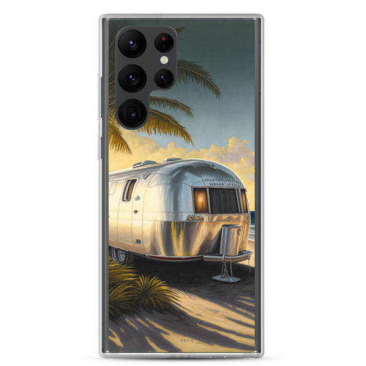 Samsung Case - Chrome Beach Camper