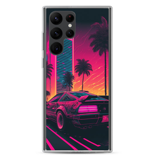 Samsung Case - Synthwave City Streets