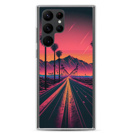 Samsung Case - Synthwave Desert Highway