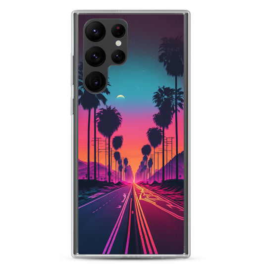 Samsung Case - Synthwave Highway West
